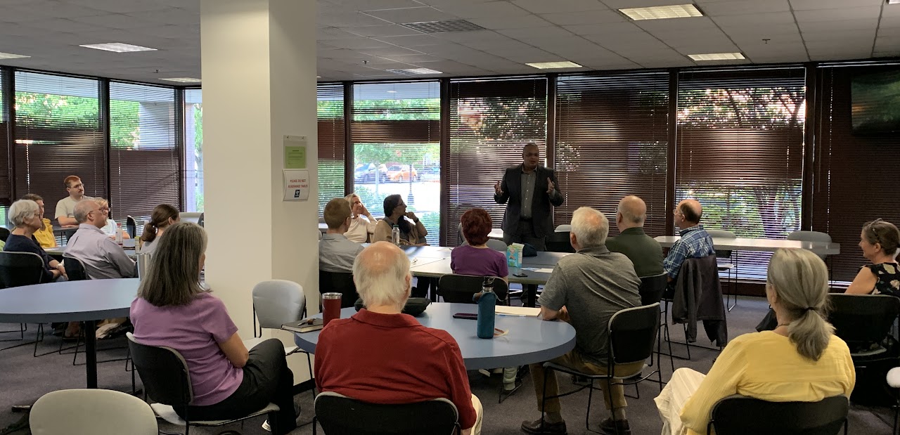 June 2023 Community Meeting: Residents discuss working together to create a sustainable future for Naperville